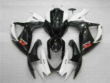 Kits ABS Carenado Suzuki GSXR 600 / 750 K6 06-07 - Blanco Negro