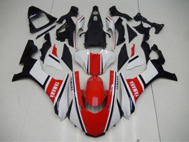 Kits ABS Carenado Yamaha R1 15-19 - Rojo Blanco