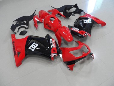 Kits Carenado Kawasaki ZX 250R 08-12 - Rojo Negro