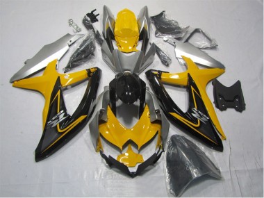 Kits Carenado Suzuki GSXR 1000 K7 07-08 - Amarillo Negro