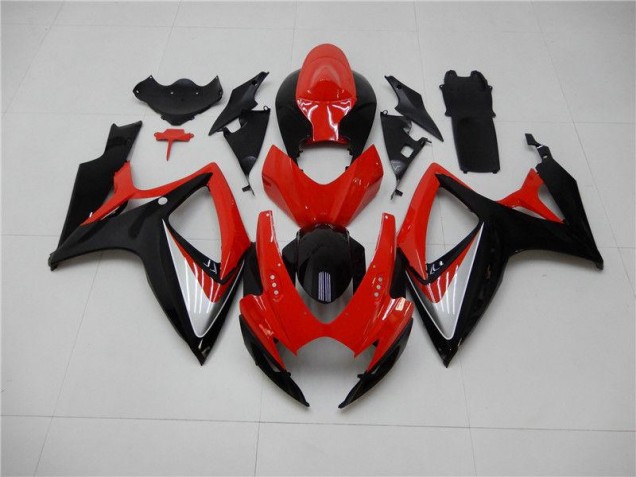 Kits Carenado Suzuki GSXR 600 / 750 K6 06-07 - Rojo Negro Kits Carenado Suzuki GSXR 600 / 750 K6 06-07 - Rojo Negro