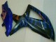 Kits Completo Carenado ABS Suzuki GSXR 600 / 750 K8 08-10 - Azul Negro