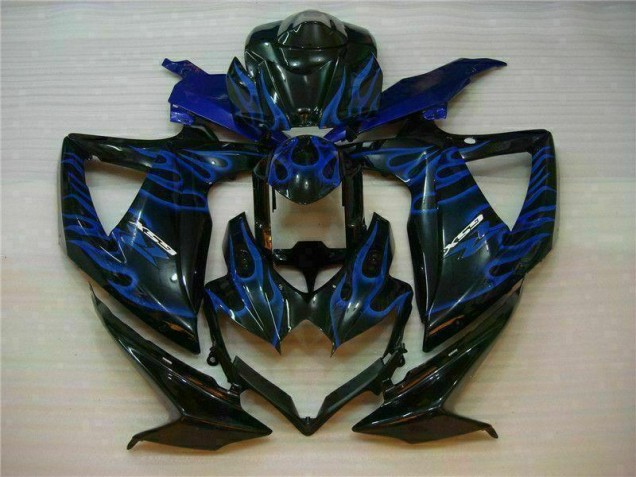 Kits Completo Carenado ABS Suzuki GSXR 600 / 750 K8 08-10 - Azul Negro