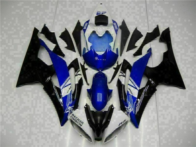 Kits Completo Carenado ABS Yamaha R6 08-16 - Azul Negro Kits Completo Carenado ABS Yamaha R6 08-16 - Azul Negro