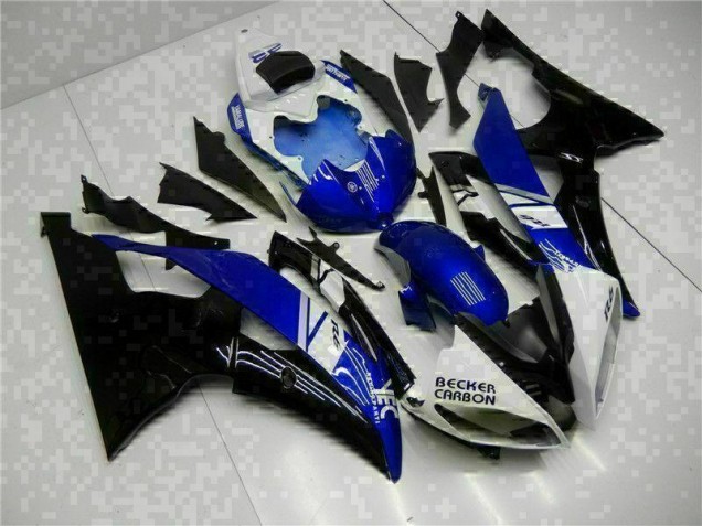 Kits Completo Carenado ABS Yamaha R6 08-16 - Azul Negro Kits Completo Carenado ABS Yamaha R6 08-16 - Azul Negro