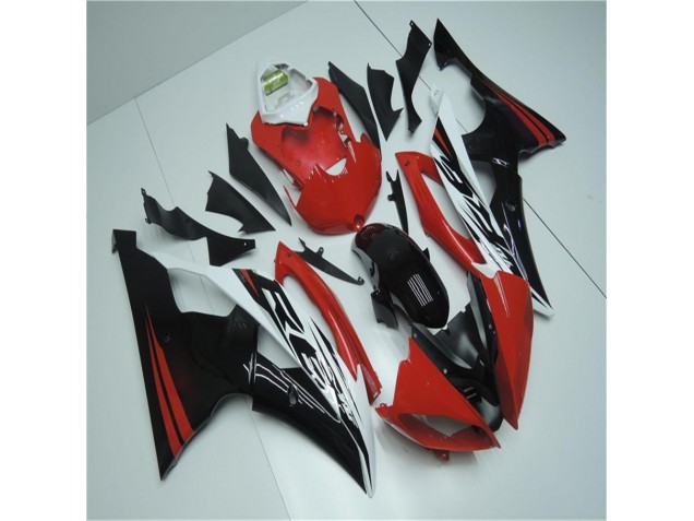Kits Completo Carenado ABS Yamaha R6 08-16 - Rojo Blanco Kits Completo Carenado ABS Yamaha R6 08-16 - Rojo Blanco