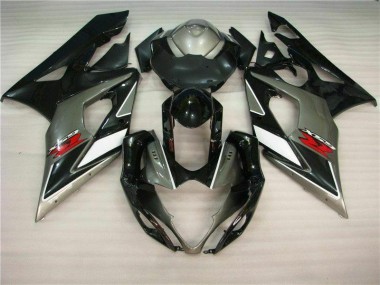 Kits Completo Carenado Suzuki GSXR 1000 K5 05-06 - Gris Negro