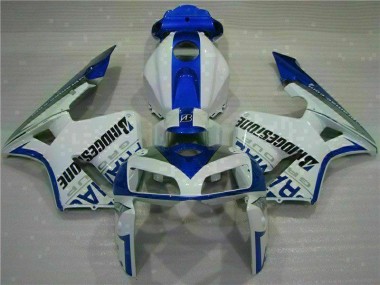 Plástica Honda CBR 600 RR 05-06 - Blanco Azul
