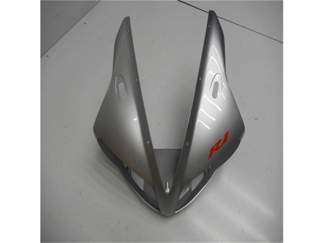 Plástica Yamaha R1 02-03 - Plata Negro Plástica Yamaha R1 02-03 - Plata Negro