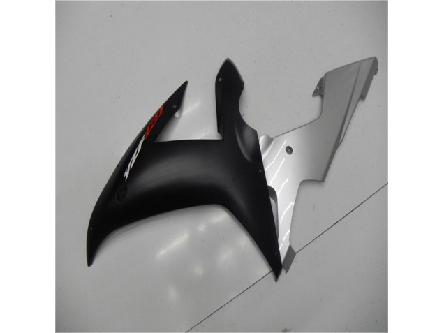 Plástica Yamaha R1 02-03 - Plata Negro Plástica Yamaha R1 02-03 - Plata Negro
