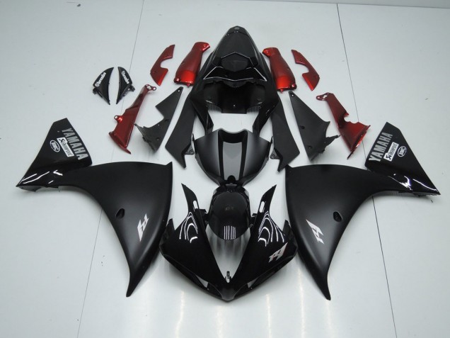 Plástica Yamaha R1 12-14 - Negro Mate Plástica Yamaha R1 12-14 - Negro Mate