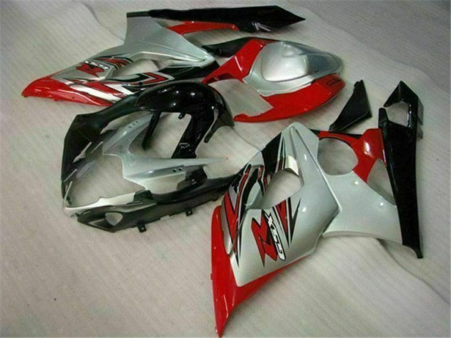 Plástico Suzuki GSXR 1000 K5 05-06 - Rojo Blanco