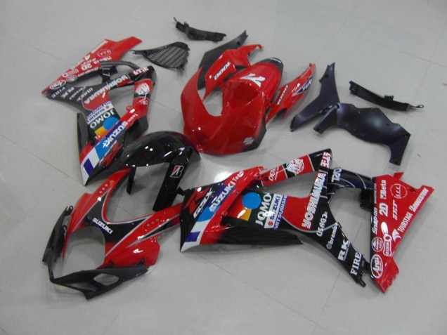 Plástico Suzuki GSXR 1000 K7 07-08 - Rojo Plástico Suzuki GSXR 1000 K7 07-08 - Rojo