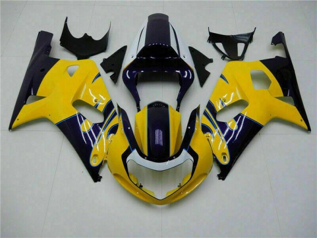 Plástico Suzuki GSXR 600 / 750 K1 K2 K3 01-03 - Amarillo Plástico Suzuki GSXR 600 / 750 K1 K2 K3 01-03 - Amarillo