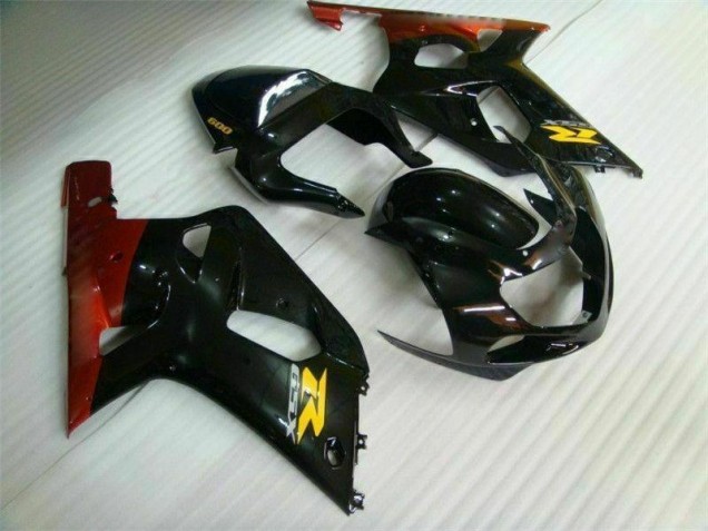 Plástico Suzuki GSXR 600 / 750 K1 K2 K3 01-03 - Negro Plástico Suzuki GSXR 600 / 750 K1 K2 K3 01-03 - Negro