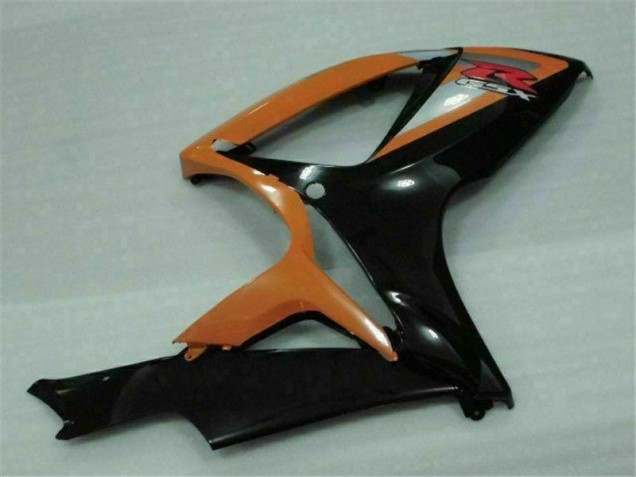 Plástico Suzuki GSXR 600 / 750 K6 06-07 - Negro Naranja Plástico Suzuki GSXR 600 / 750 K6 06-07 - Negro Naranja